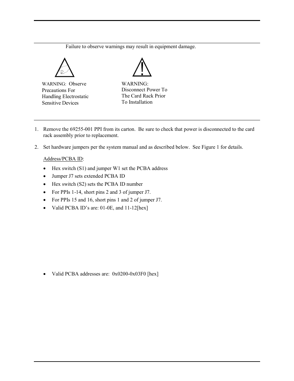 Installation/replacement | GAI-Tronics 69255-001 Page/Party Interface PCBA User Manual | Page 5 / 11