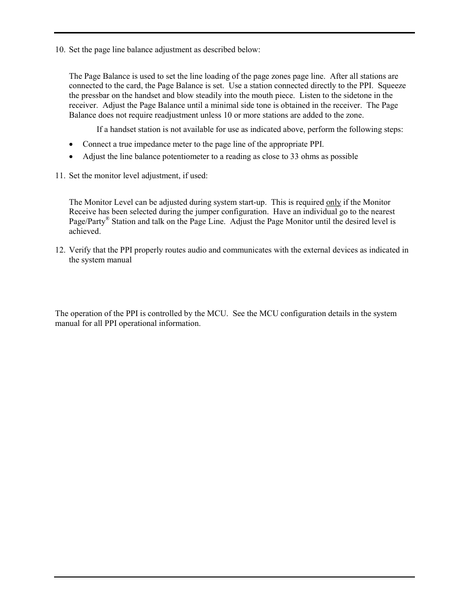 Operation | GAI-Tronics 69255-001 Page/Party Interface PCBA User Manual | Page 7 / 11