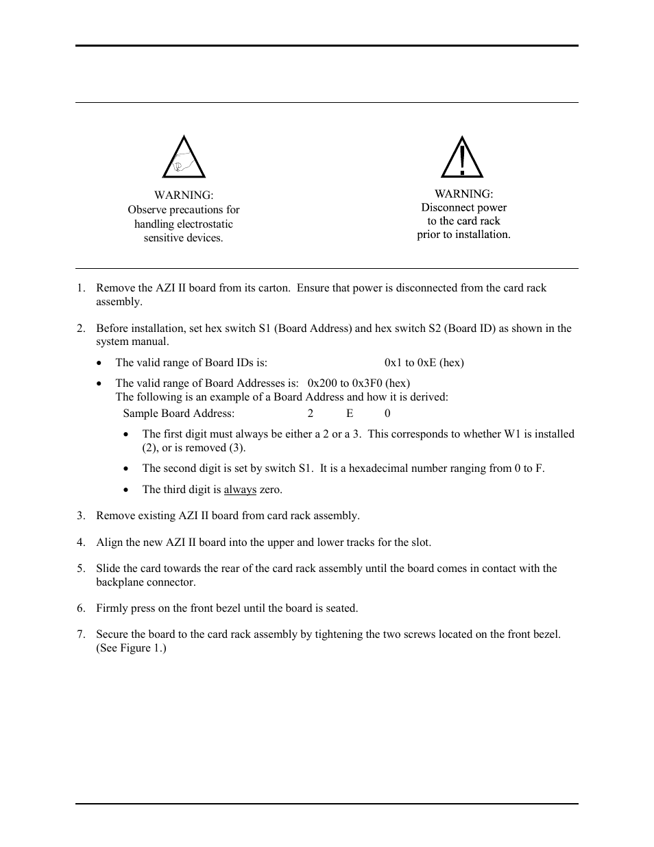 Installation/replacement | GAI-Tronics 69268-001 Amplifier Zone Interface II (AZI) User Manual | Page 4 / 10