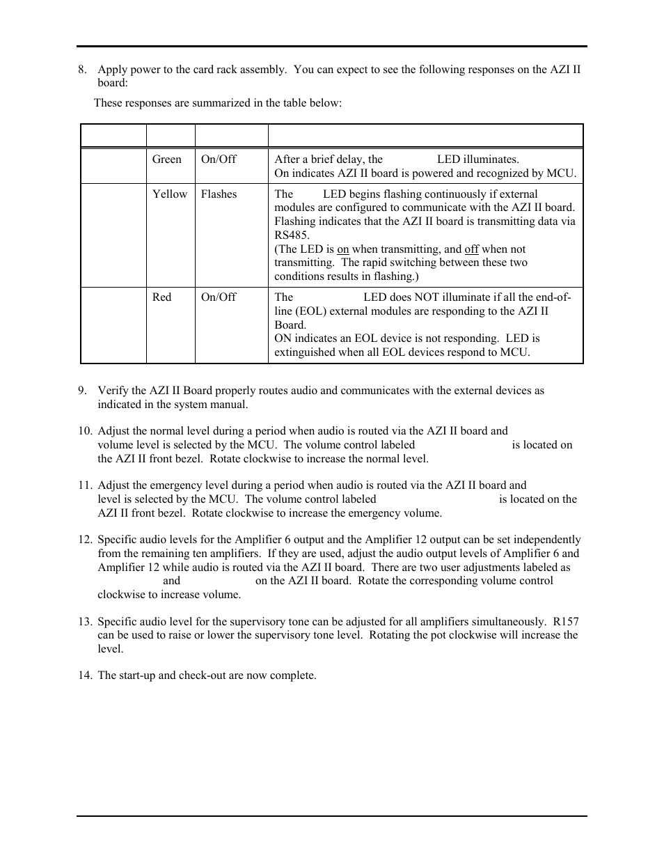 GAI-Tronics 69268-001 Amplifier Zone Interface II (AZI) User Manual | Page 5 / 10