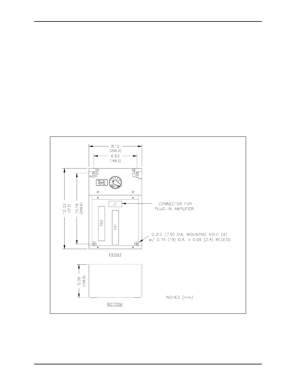 Mounting | GAI-Tronics 703-004 Indoor Emergency Party Line Amplifier Enclosure User Manual | Page 3 / 9