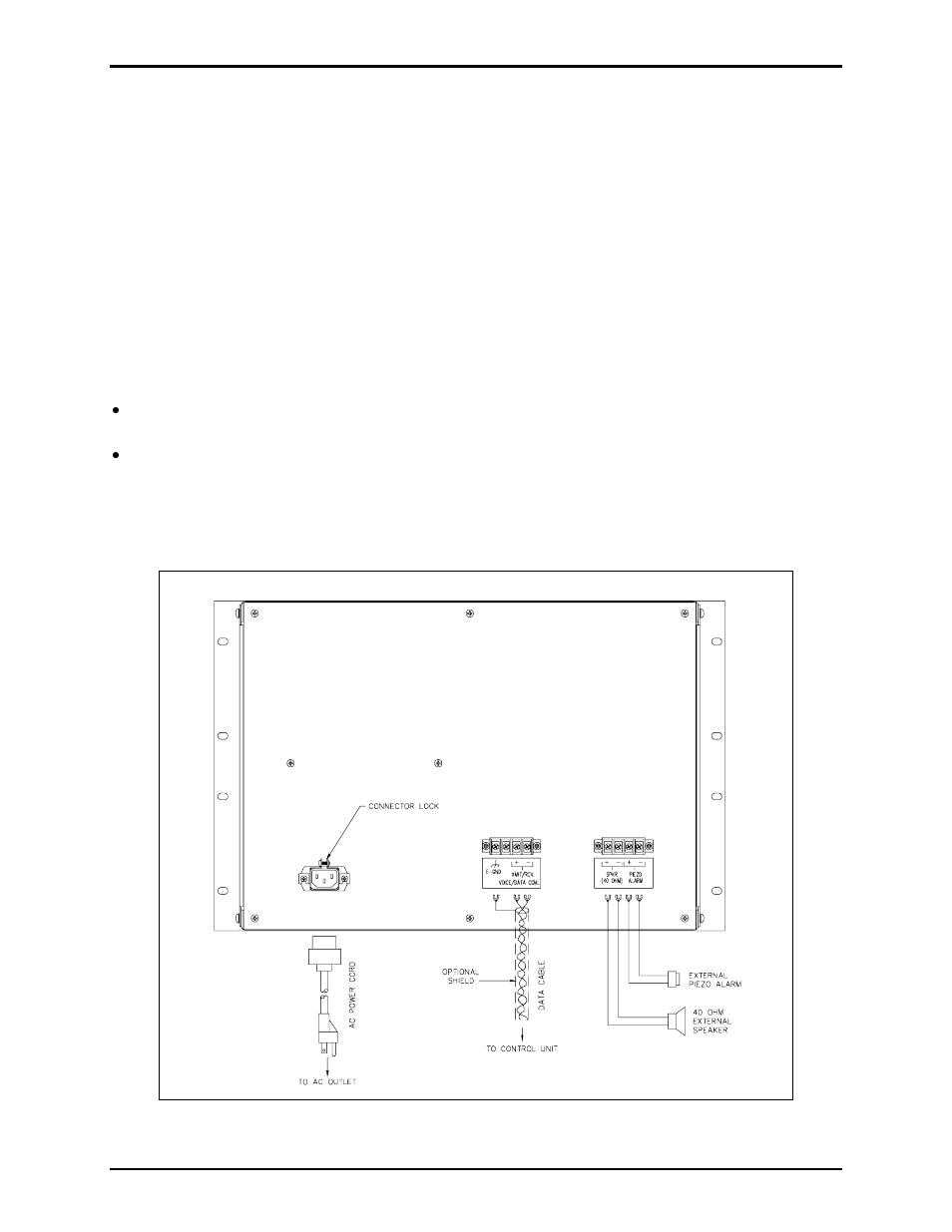 Interfaces | GAI-Tronics 12576-115 Access Panel with VFD, 3x5 User Manual | Page 3 / 9