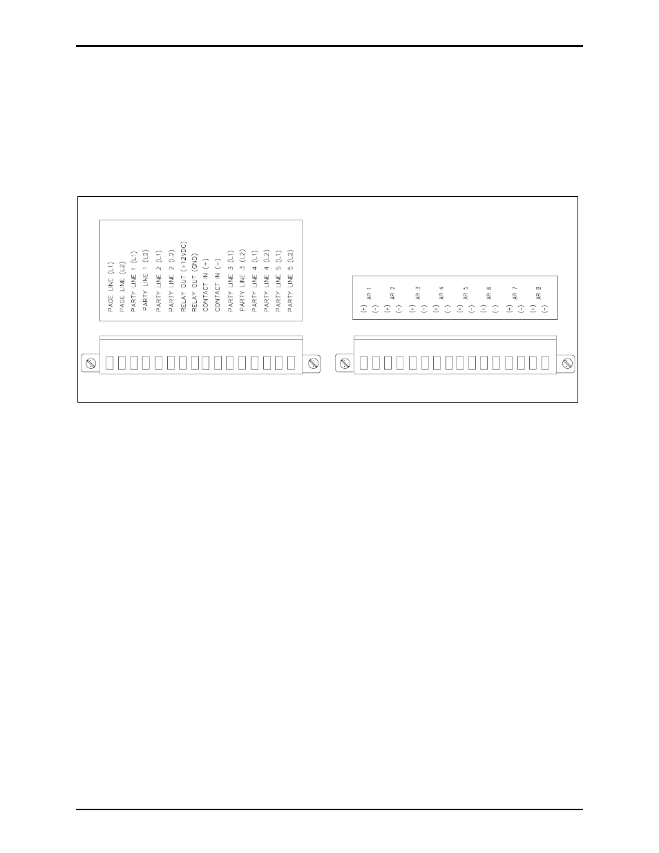 Attaching field wiring | GAI-Tronics SSM110 Card Rack Assembly User Manual | Page 6 / 29