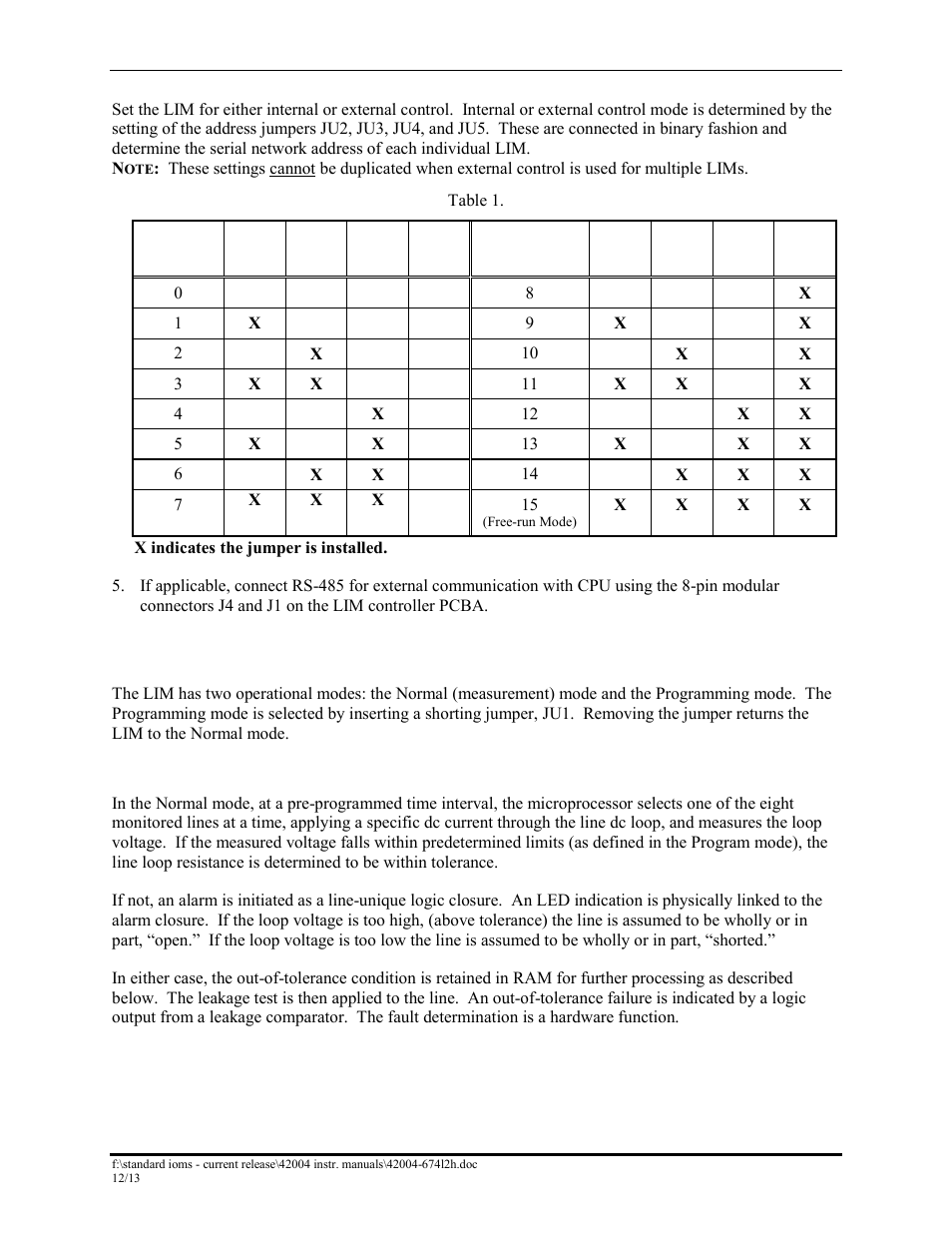 Operation, Normal mode | GAI-Tronics 12389-001 NOVA PA/GA Systems S.M.A.R.T. Modules User Manual | Page 8 / 27