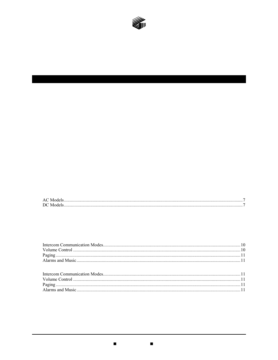 GAI-Tronics DEX-101 Hazardous Area Driller's Intercom Station User Manual | 15 pages