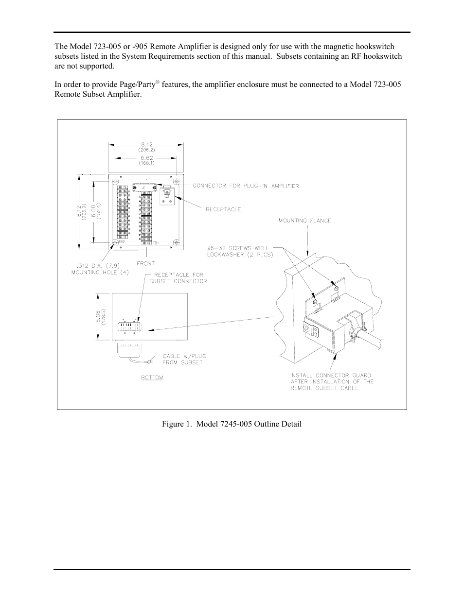 GAI-Tronics 7245-005 SmartSeries Indoor Remote Subset Amplifier Enclosure User Manual | Page 2 / 10