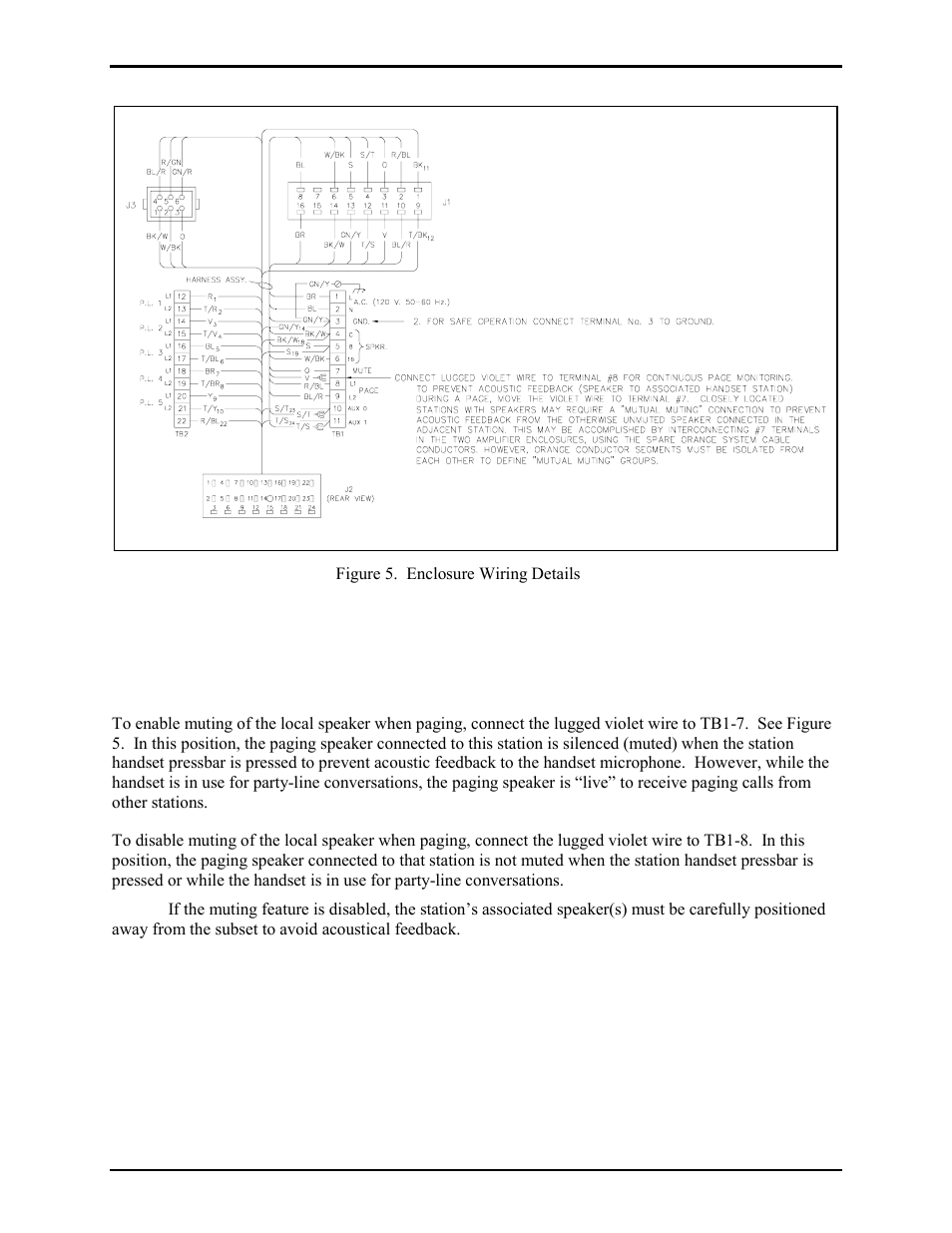 Maintenance, Speaker muting | GAI-Tronics 7245-005 SmartSeries Indoor Remote Subset Amplifier Enclosure User Manual | Page 7 / 10
