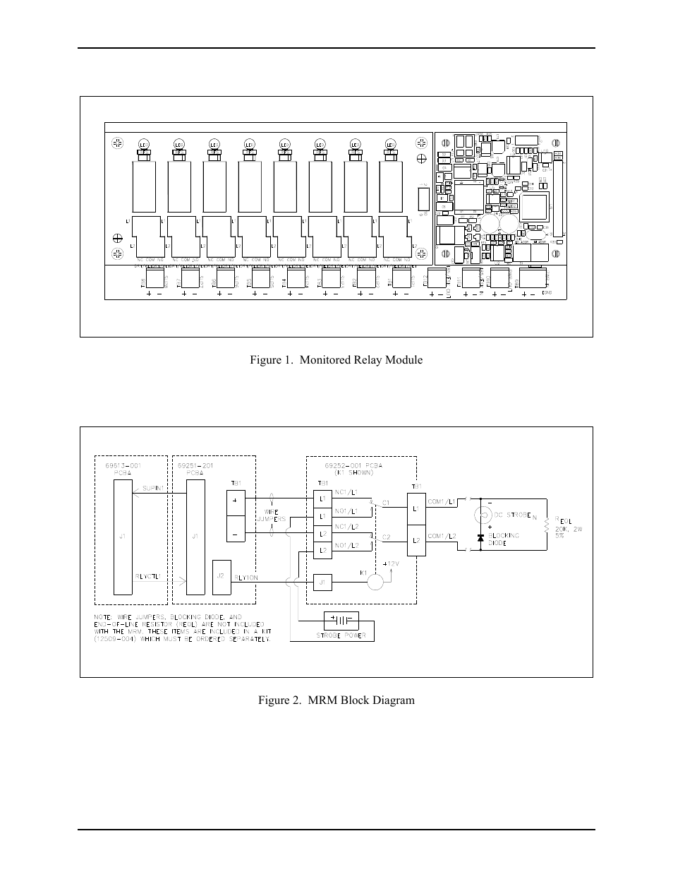 Hardware configuration, Block diagram | GAI-Tronics 12579-003 Monitored Relay Module (MRM) User Manual | Page 2 / 17