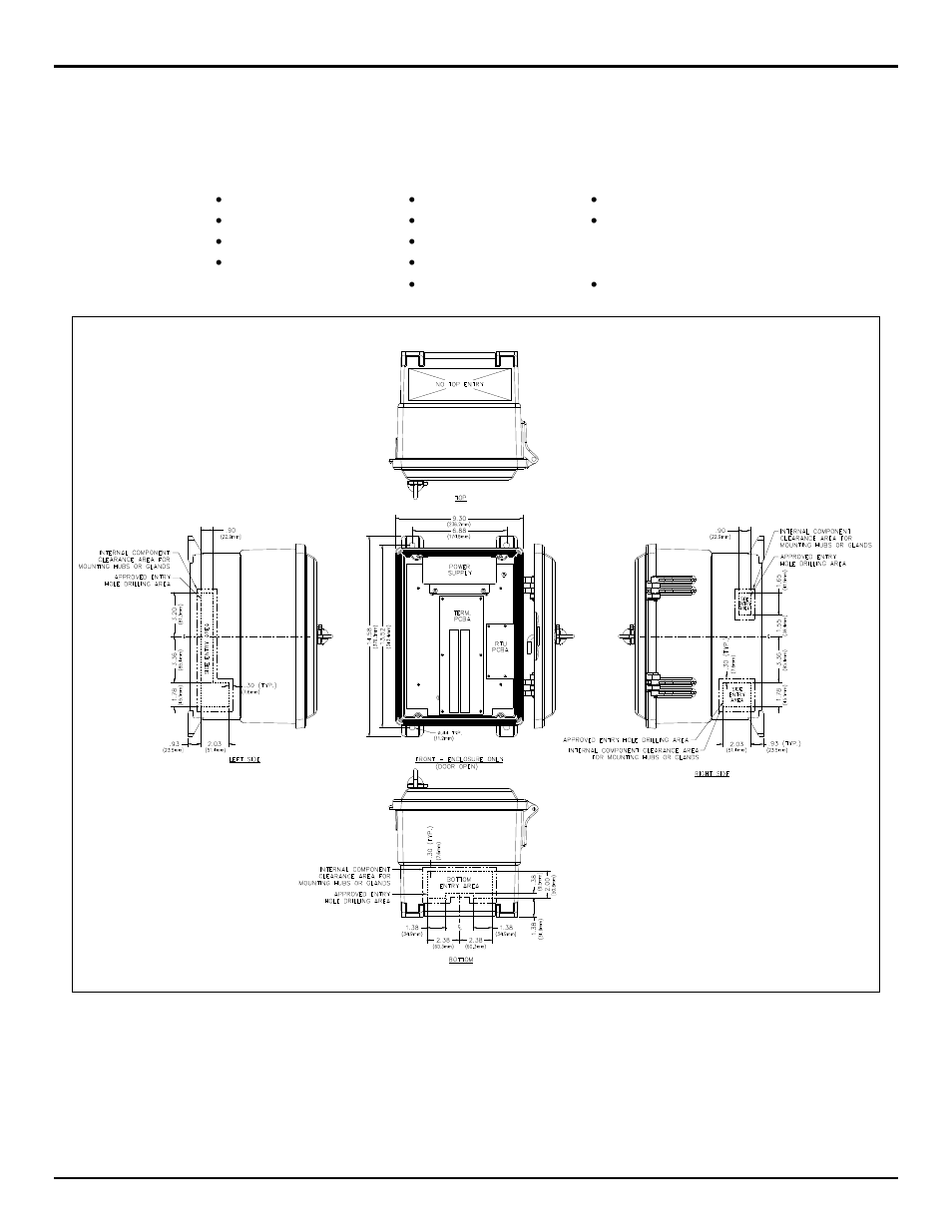 Available adjustments | GAI-Tronics ICS  Page/Part Weatherproof Handset/Speaker Amplifier Station User Manual | Page 2 / 4