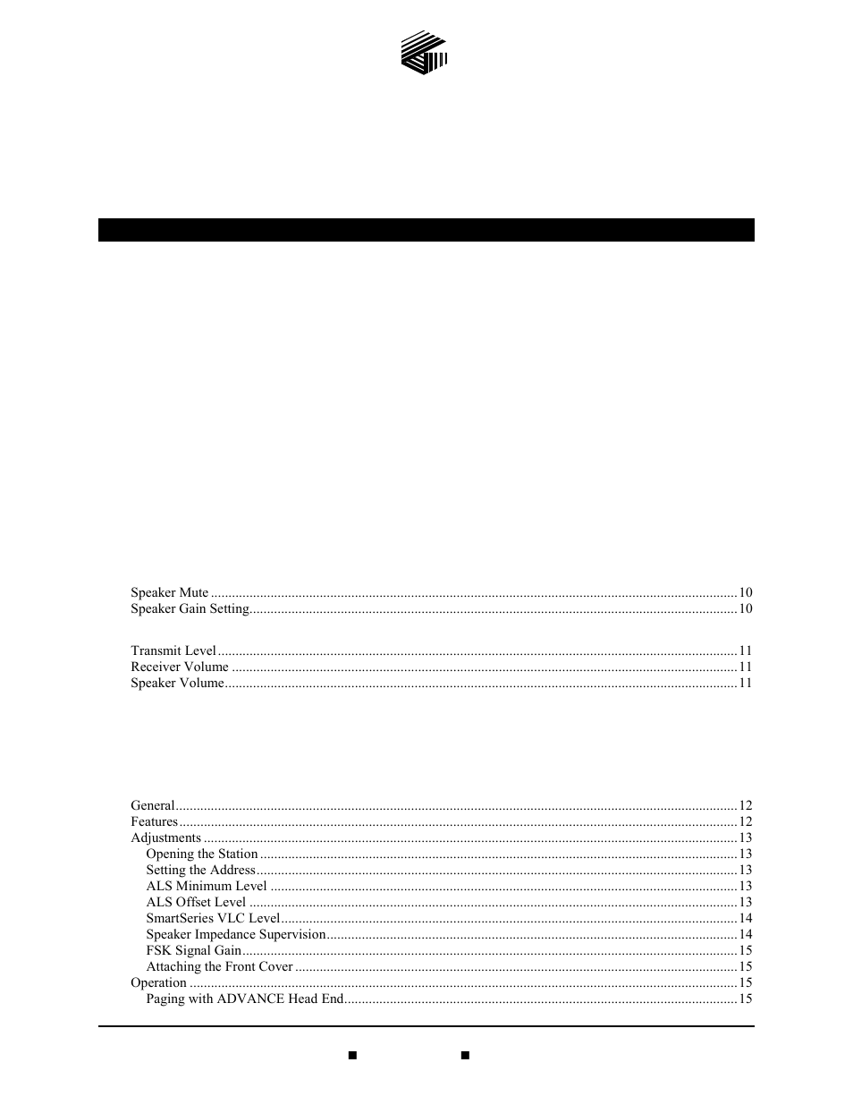 GAI-Tronics ICS  Hazardous Area Page/Party Stations User Manual | 34 pages