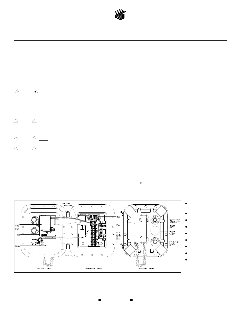 GAI-Tronics ICS  Hazardous Area Page/Party Stations User Manual | 3 pages
