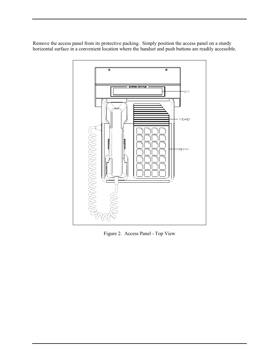 Mounting | GAI-Tronics 12576-50315 Desktop Access Panel with LCD Display User Manual | Page 3 / 14