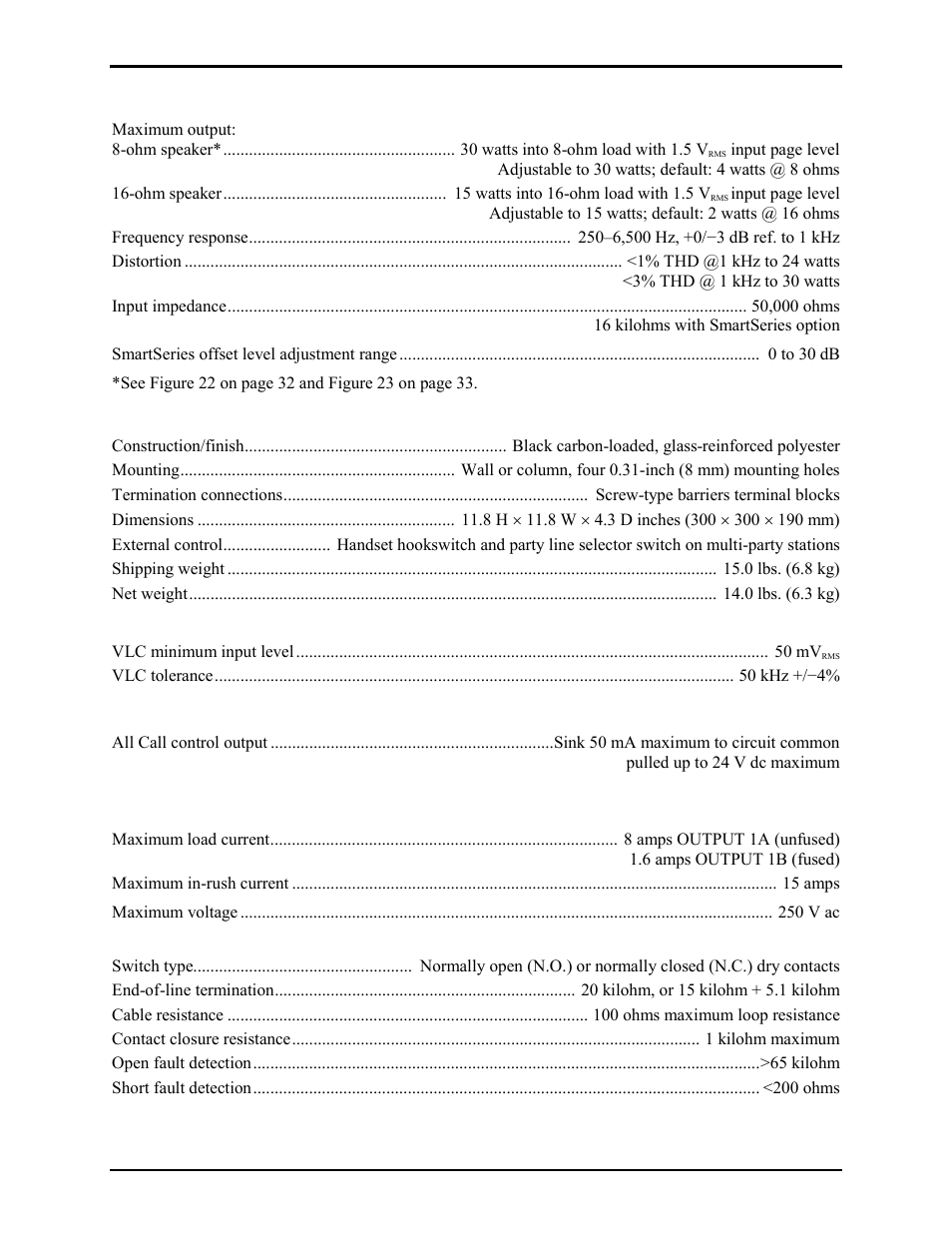 GAI-Tronics ICS Zone 2/22 Weatherproof Page/Party Station User Manual | Page 33 / 36
