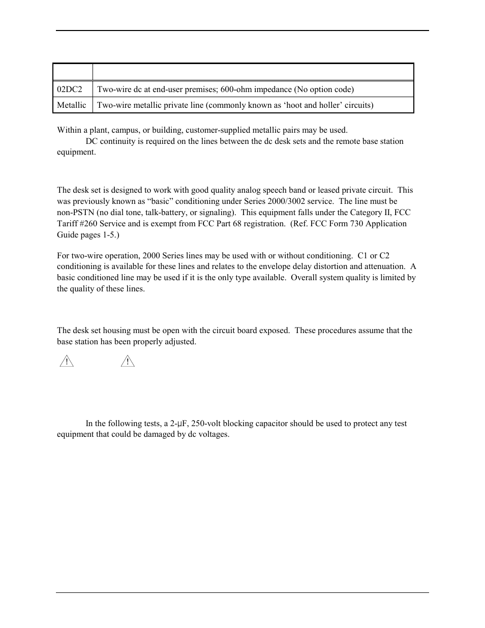 Circuit conditioning, Settings and adjustments | GAI-Tronics IDR1000A DC Remote User and Installation Manual User Manual | Page 18 / 38