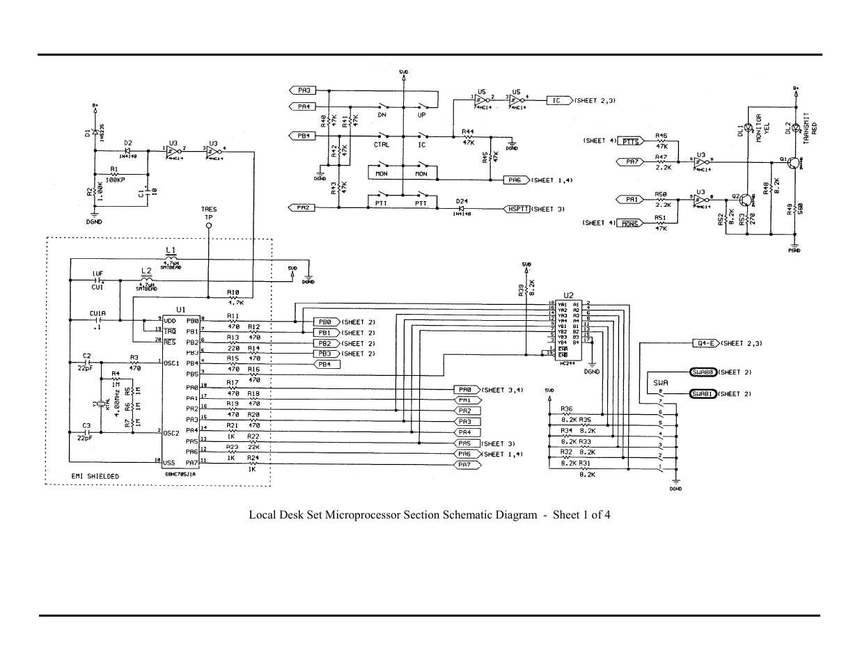 GAI-Tronics ILD1000A Local Deskset User and Installation Manual User Manual | Page 26 / 32