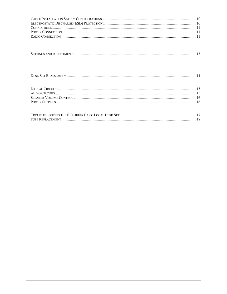 GAI-Tronics ILD1000A Local Deskset User and Installation Manual User Manual | Page 4 / 32