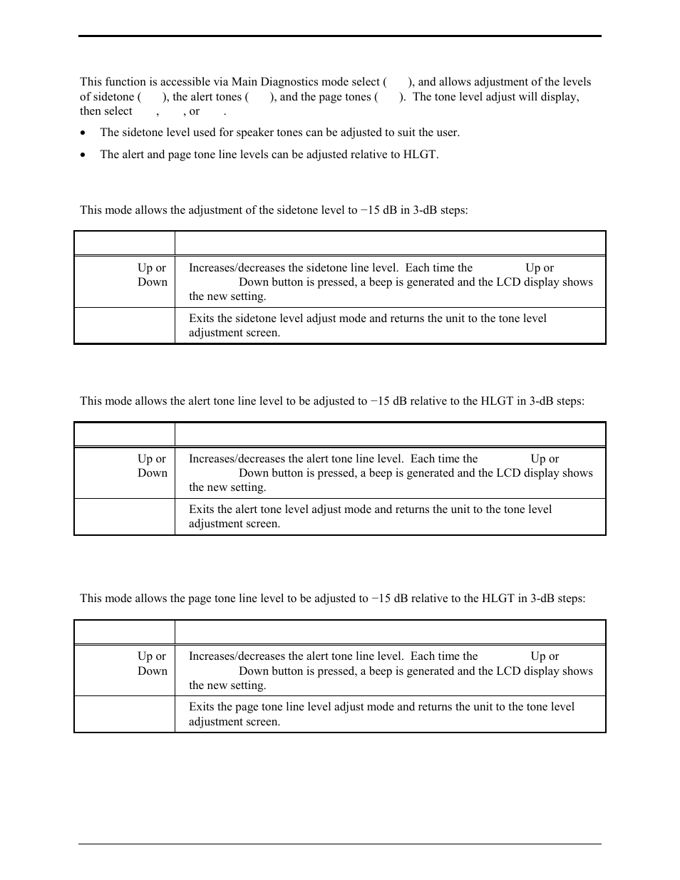 Pb4 – tone level adjust | GAI-Tronics IPE2500A, IPE2500A-MLS Paging Encoder / Desktop Controller User and Installatoin Manual User Manual | Page 59 / 87