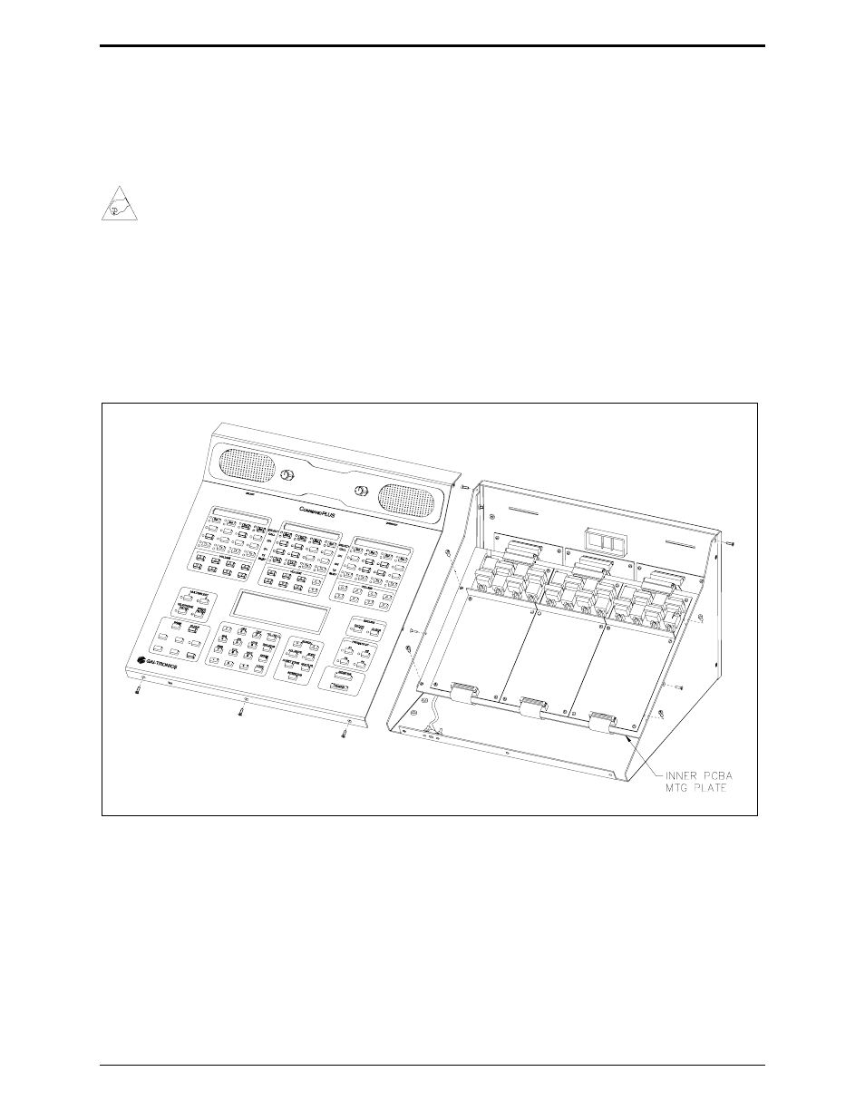 Dc control cp0010a/xcp0010a, Installation/relocation | GAI-Tronics CommandPLUS Series Desktop Console Installation and Service Manual User Manual | Page 42 / 62