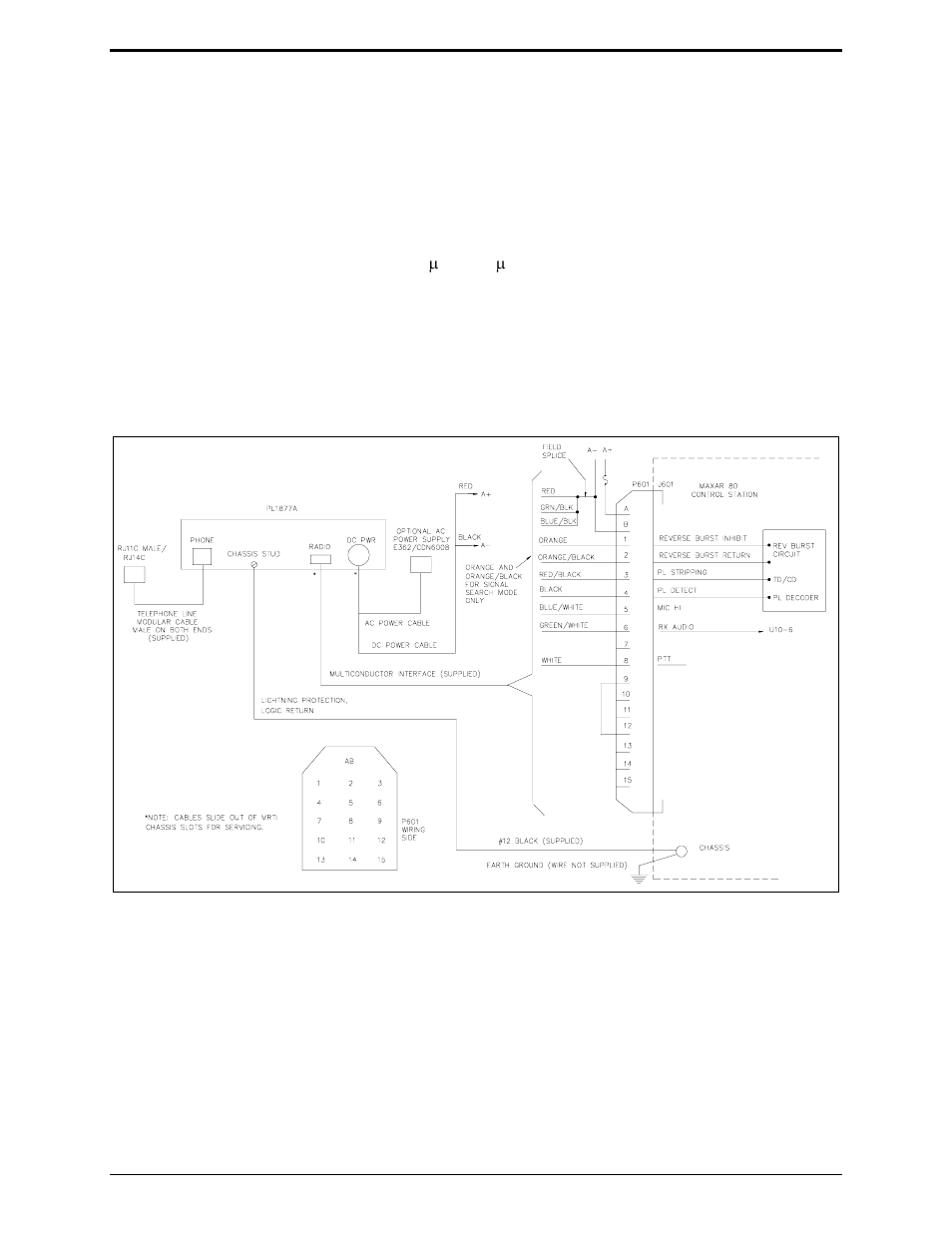 GAI-Tronics MRTI 2000 (No. PL1877A) Microprocessor Radio Telephone Interconnect Installation & Service Manual User Manual | Page 154 / 172