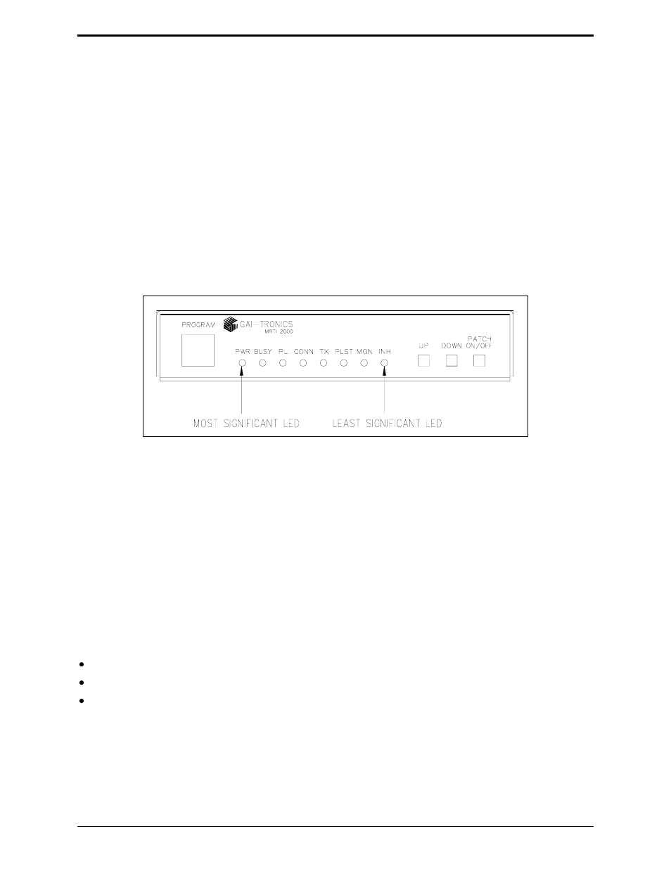 Internal diagnostics, Test 1 – tx softpot adjustment, Test 2 – dtmf decode thresholds | Test 3 – mobile-to-phone audio path | GAI-Tronics MRTI 2000 (No. PL1877A) Microprocessor Radio Telephone Interconnect Installation & Service Manual User Manual | Page 19 / 172