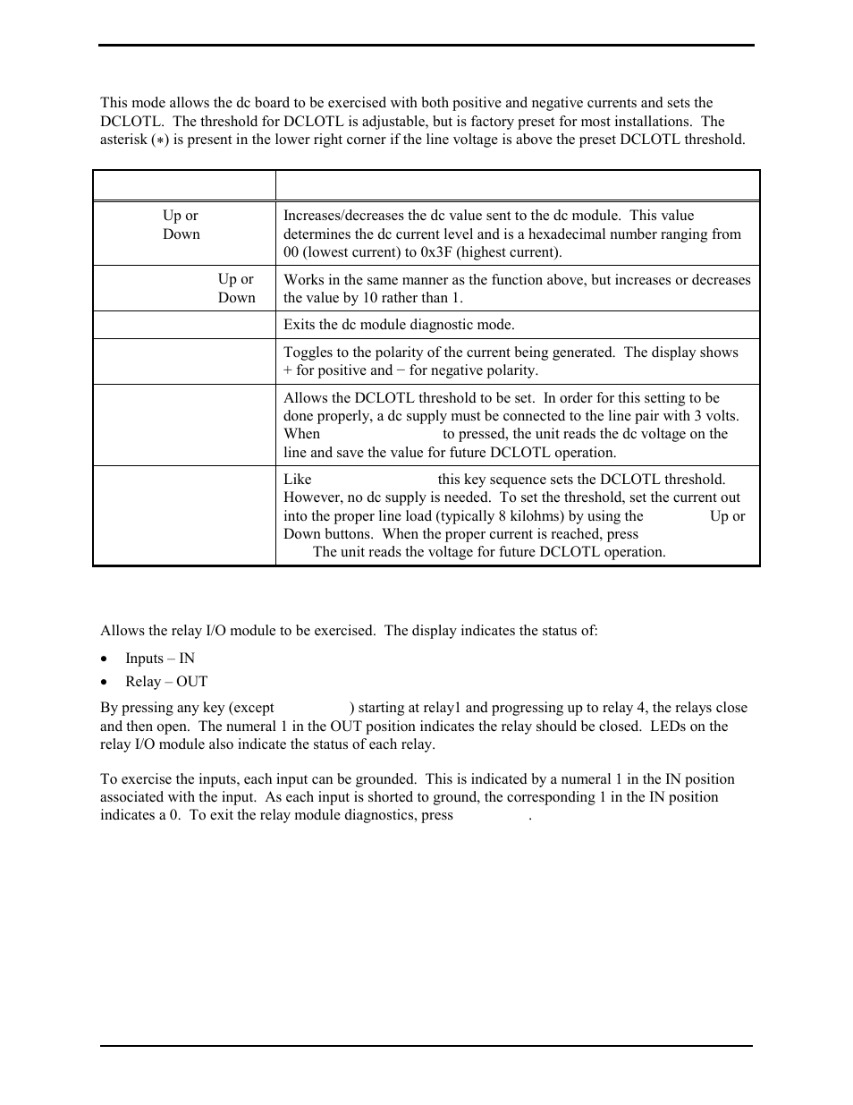 Prog 3/7 - internal diagnostics, Prog 2/6 - dc module diagnostics, Prog 1/5 - relay module diagnostics | GAI-Tronics L3149B C200 Advanced Deskset User Manual | Page 44 / 92