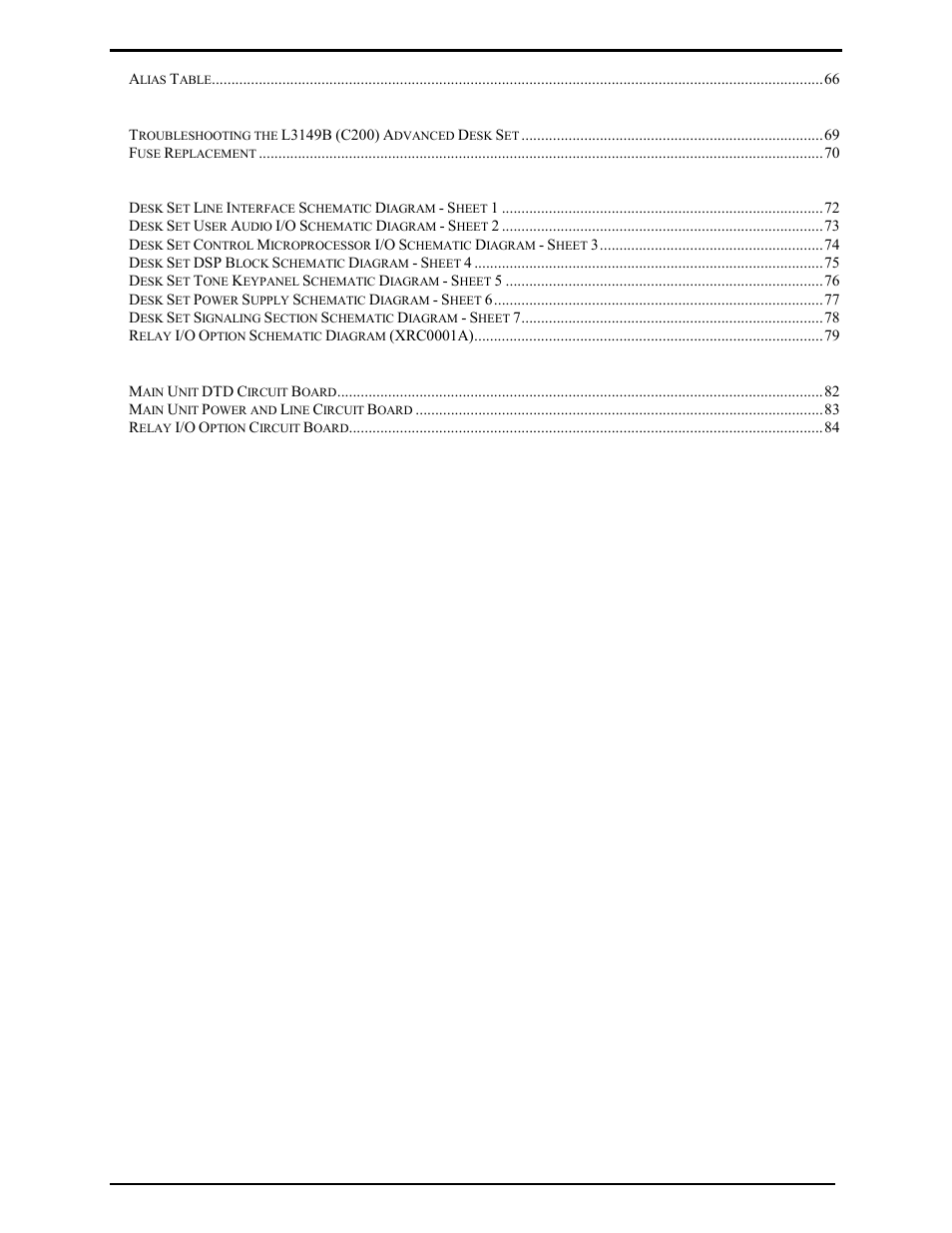 GAI-Tronics L3149B C200 Advanced Deskset User Manual | Page 6 / 92