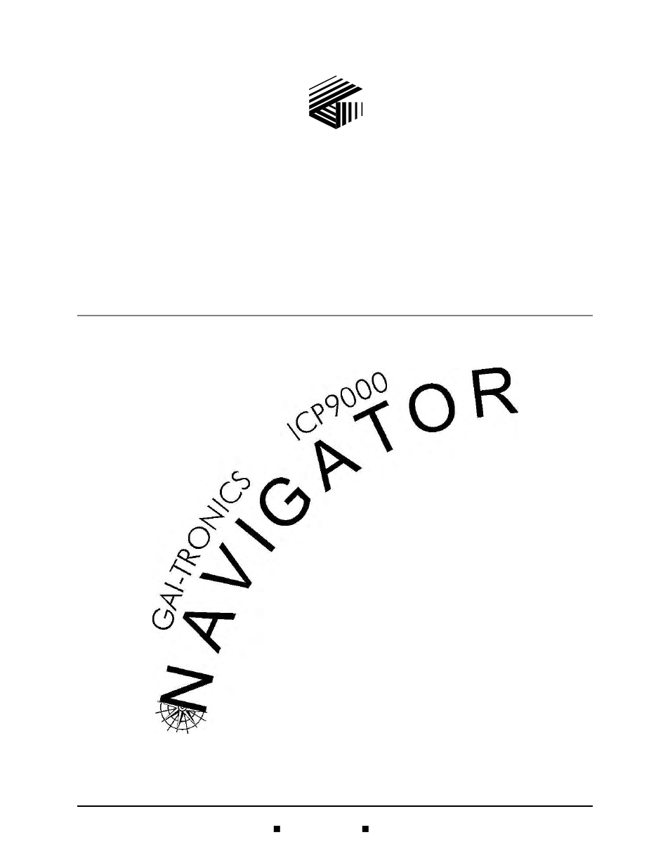 GAI-Tronics ICP9000 Navigator Series Console Installation and Service Manual User Manual | 88 pages