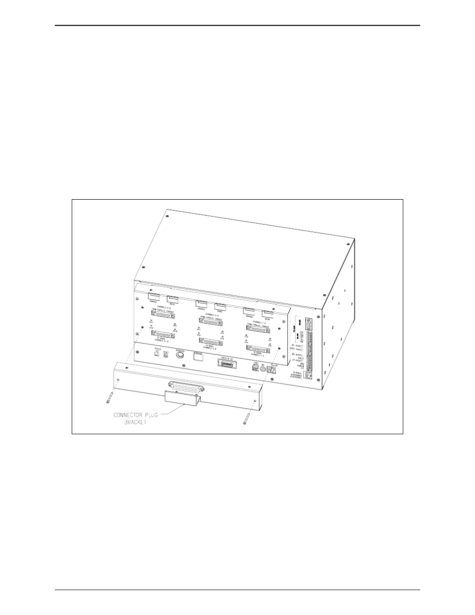 Supervisory mounting | GAI-Tronics ICP9000 Navigator Series Console Installation and Service Manual User Manual | Page 62 / 88