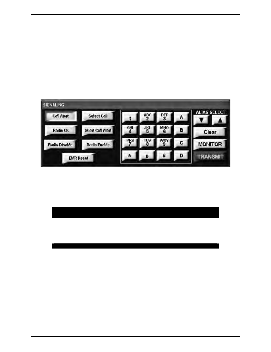 Rapidcall buttons, Call alert | GAI-Tronics ICP9000 Navigator Series Console Operator's Manual User Manual | Page 59 / 70