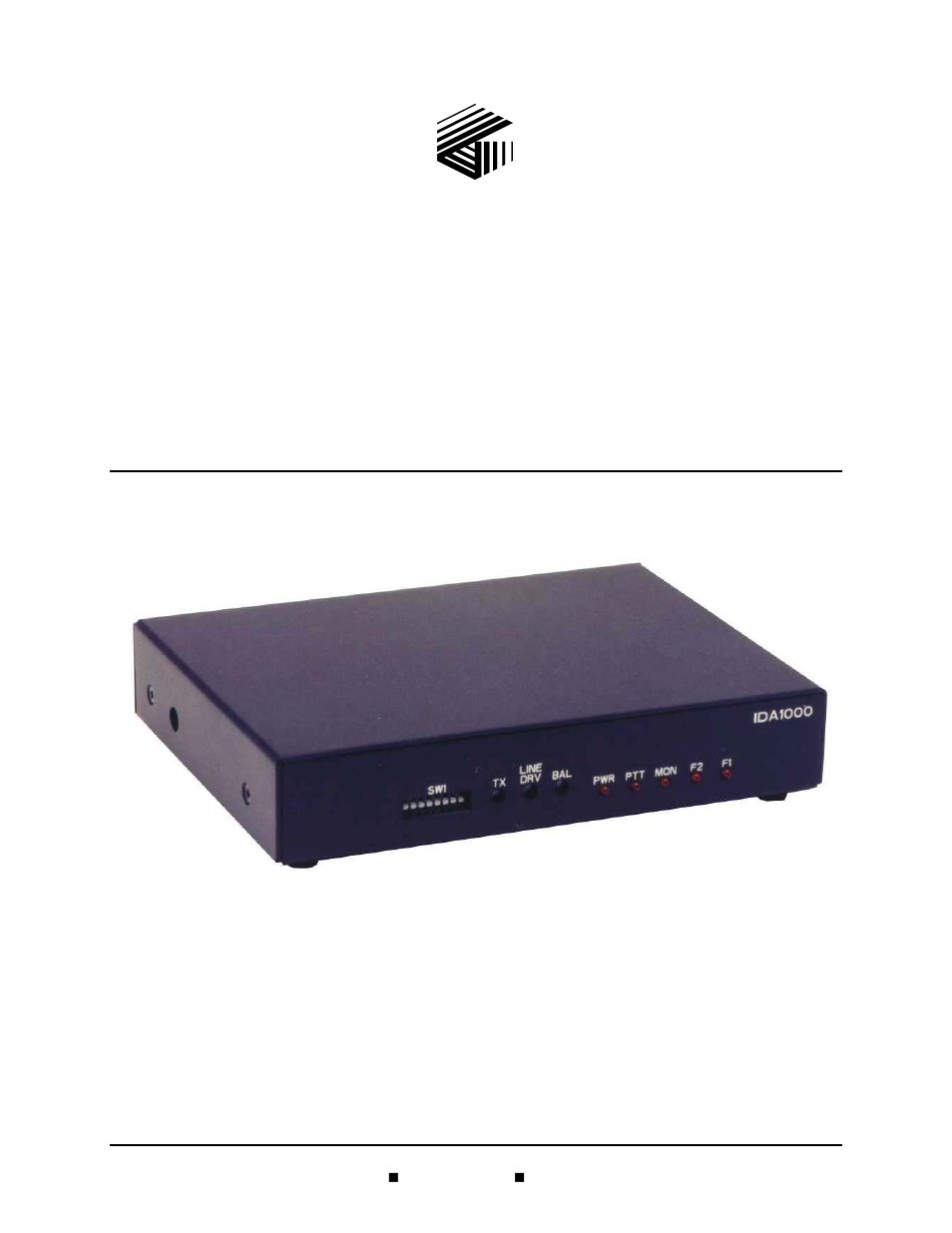 GAI-Tronics IDA1000A DC Remote Adapter Installation and Service Manual User Manual | 36 pages