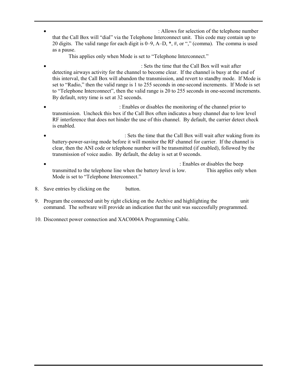 GAI-Tronics CB193-001 Call Boxes User Manual | Page 52 / 53
