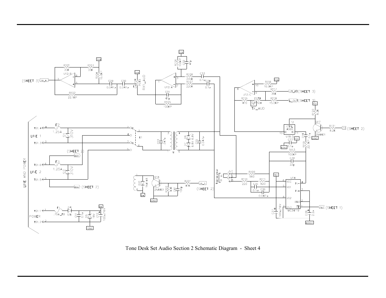 GAI-Tronics ITR1000-001 Model ITR1000-001 Basic Tone Remote Deskset with Line Select User and Installation Manual User Manual | Page 35 / 40