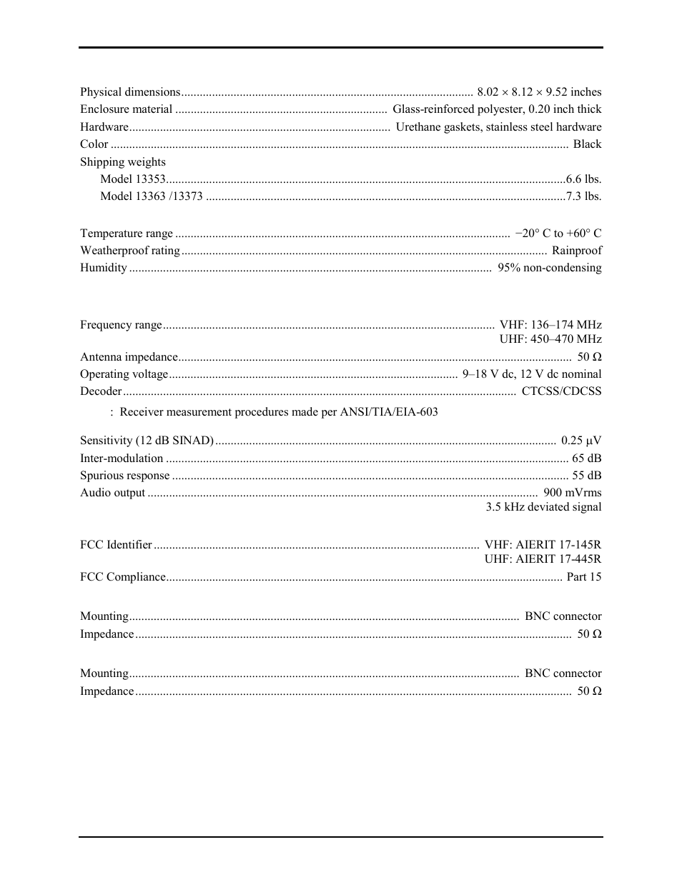 GAI-Tronics 13363 Addressable Amplified Speakers Installation and Operation Manual User Manual | Page 13 / 57