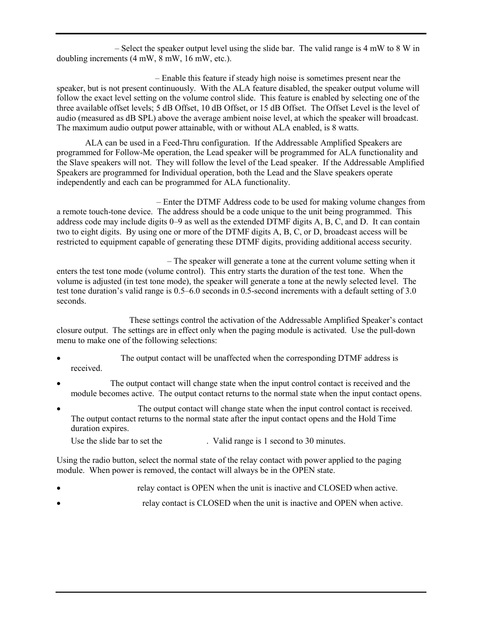 GAI-Tronics 13363 Addressable Amplified Speakers Installation and Operation Manual User Manual | Page 26 / 57