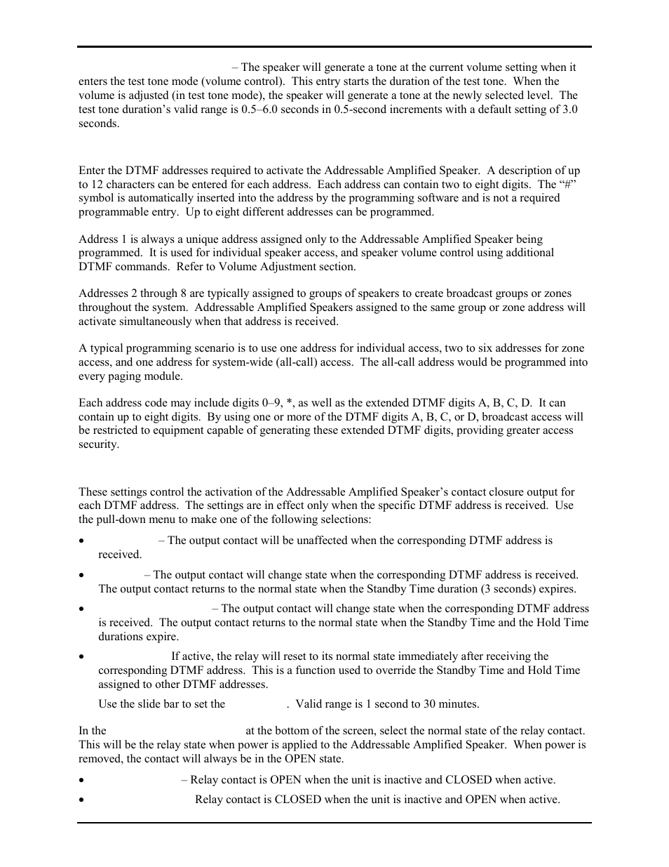 GAI-Tronics 13363 Addressable Amplified Speakers Installation and Operation Manual User Manual | Page 28 / 57