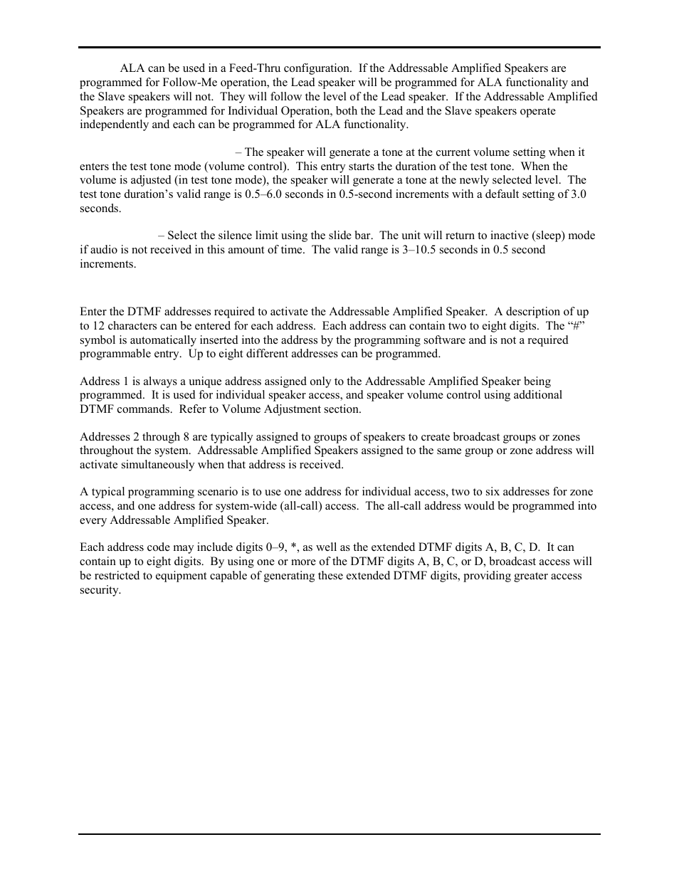 GAI-Tronics 13363 Addressable Amplified Speakers Installation and Operation Manual User Manual | Page 30 / 57