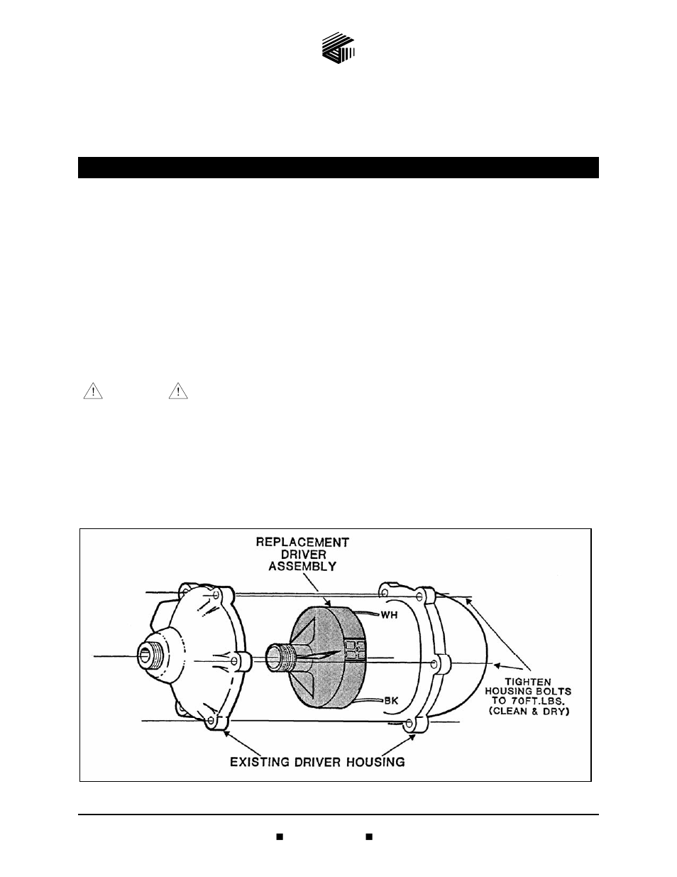GAI-Tronics 12506-002 Hazardous Driver Replacement Kit User Manual | 2 pages
