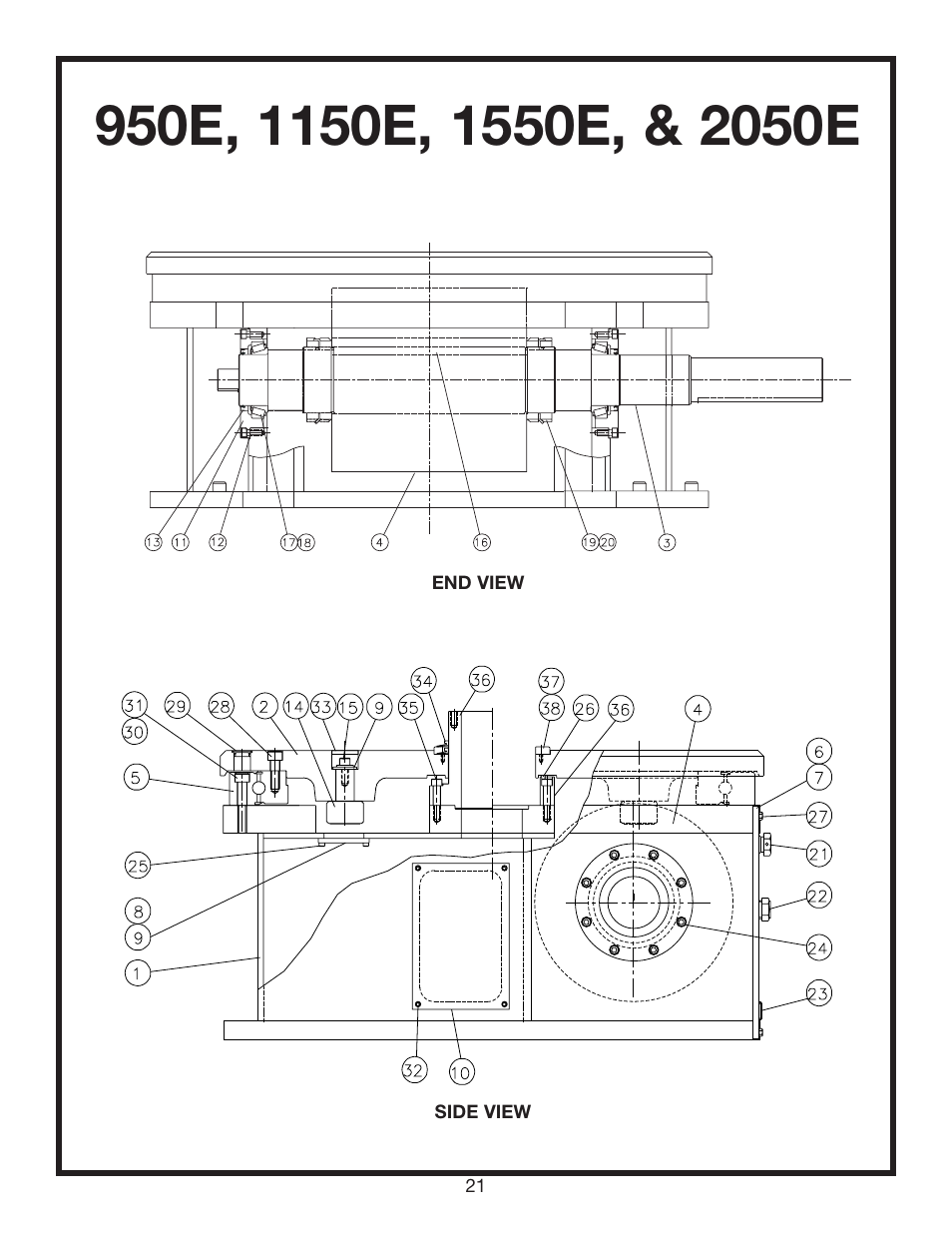 Camco HEAVY DUTY SERIES INDEX DRIVES 950E User Manual | Page 22 / 27