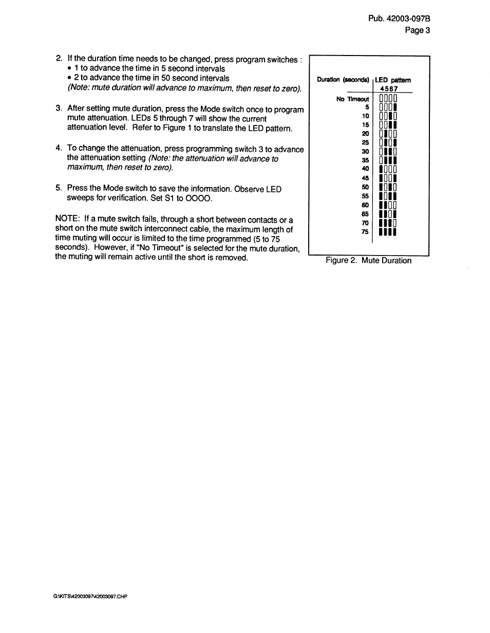 GAI-Tronics 12568-001 220 VAC Upgrade for TS958 User Manual | Page 3 / 4