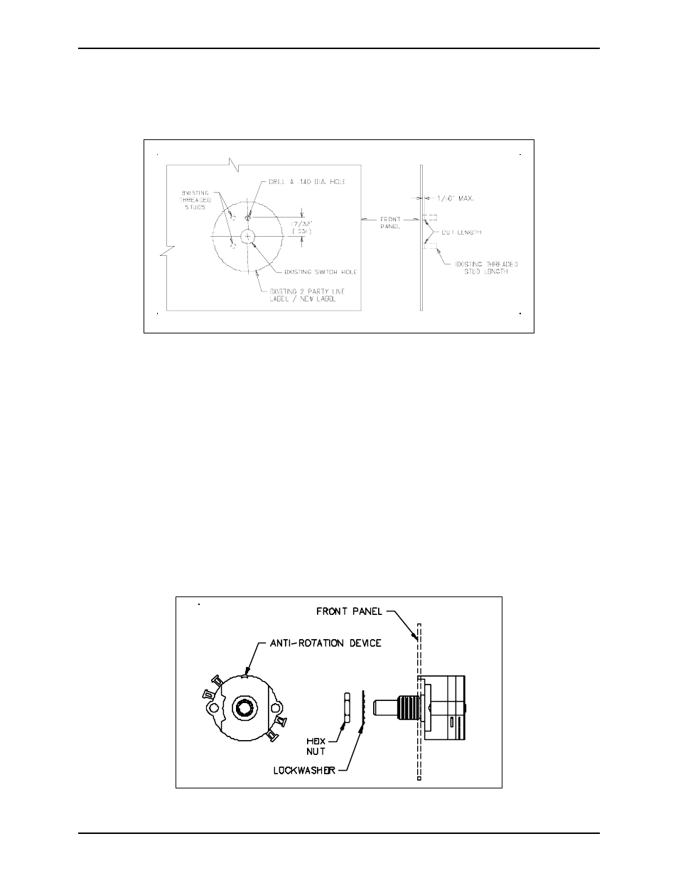 Installing the new harness assembly | GAI-Tronics 12552-001 Rotary Switch Harness Assembly User Manual | Page 2 / 3