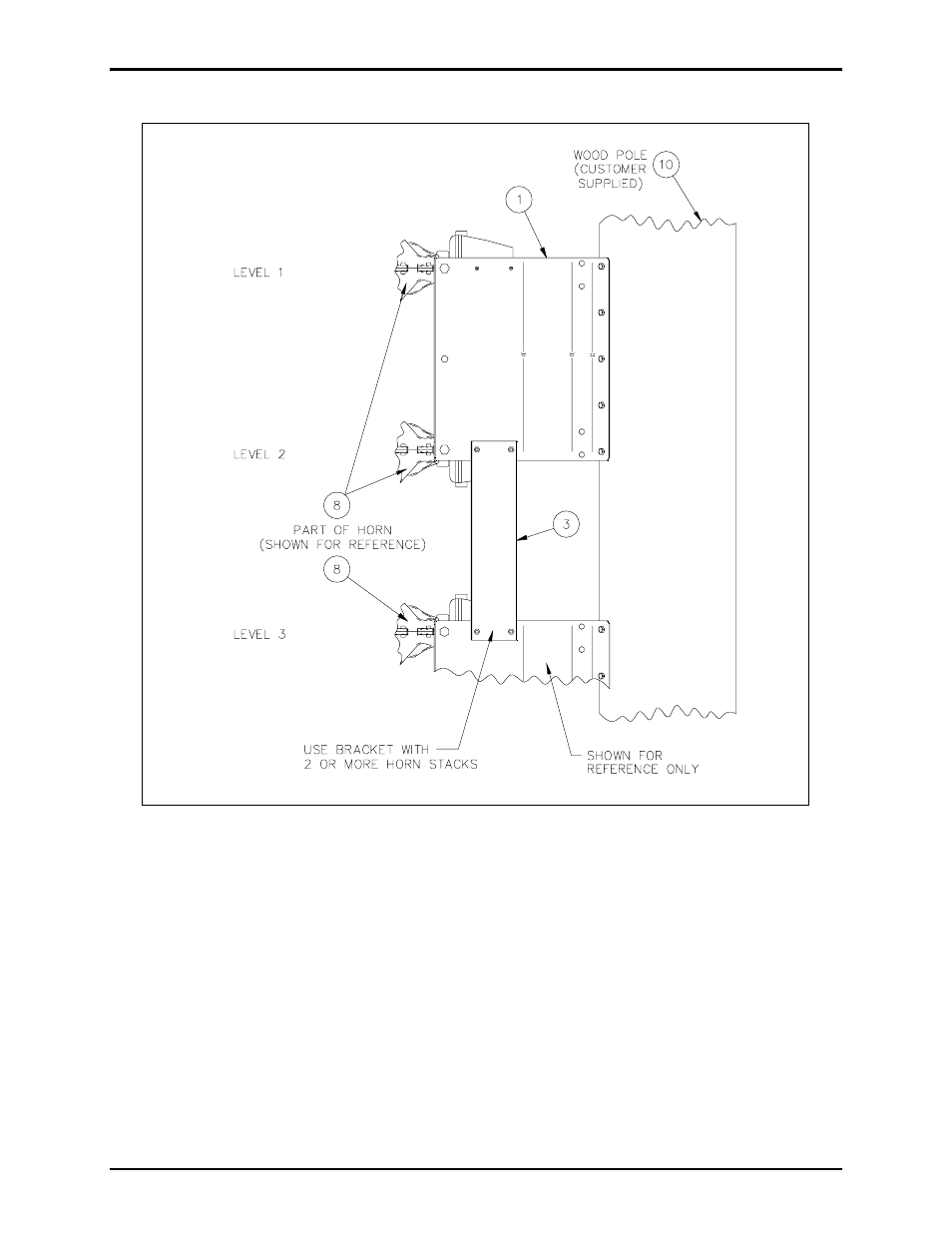 GAI-Tronics 12537-001 Speaker Mounting Kit for Pole (Sonic) User Manual | Page 7 / 8