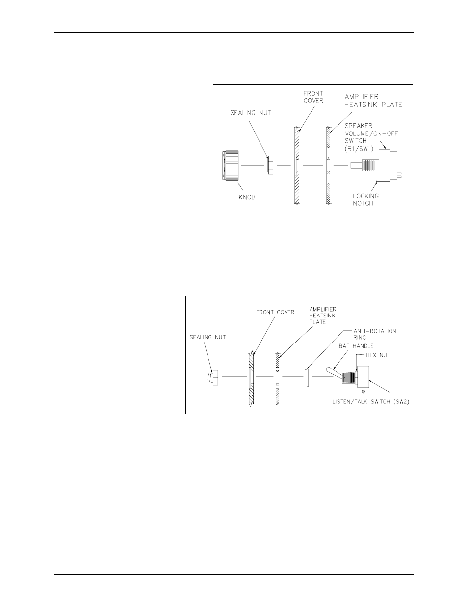GAI-Tronics 12504-009 Front Panel Control Replacement for EZ Page Intercom User Manual | Page 3 / 4