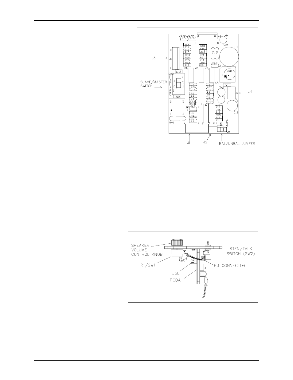 Installing the new pcba | GAI-Tronics 12702-001, 12702-002 Amp PCBA Kit for EZ Page Intercom User Manual | Page 2 / 4