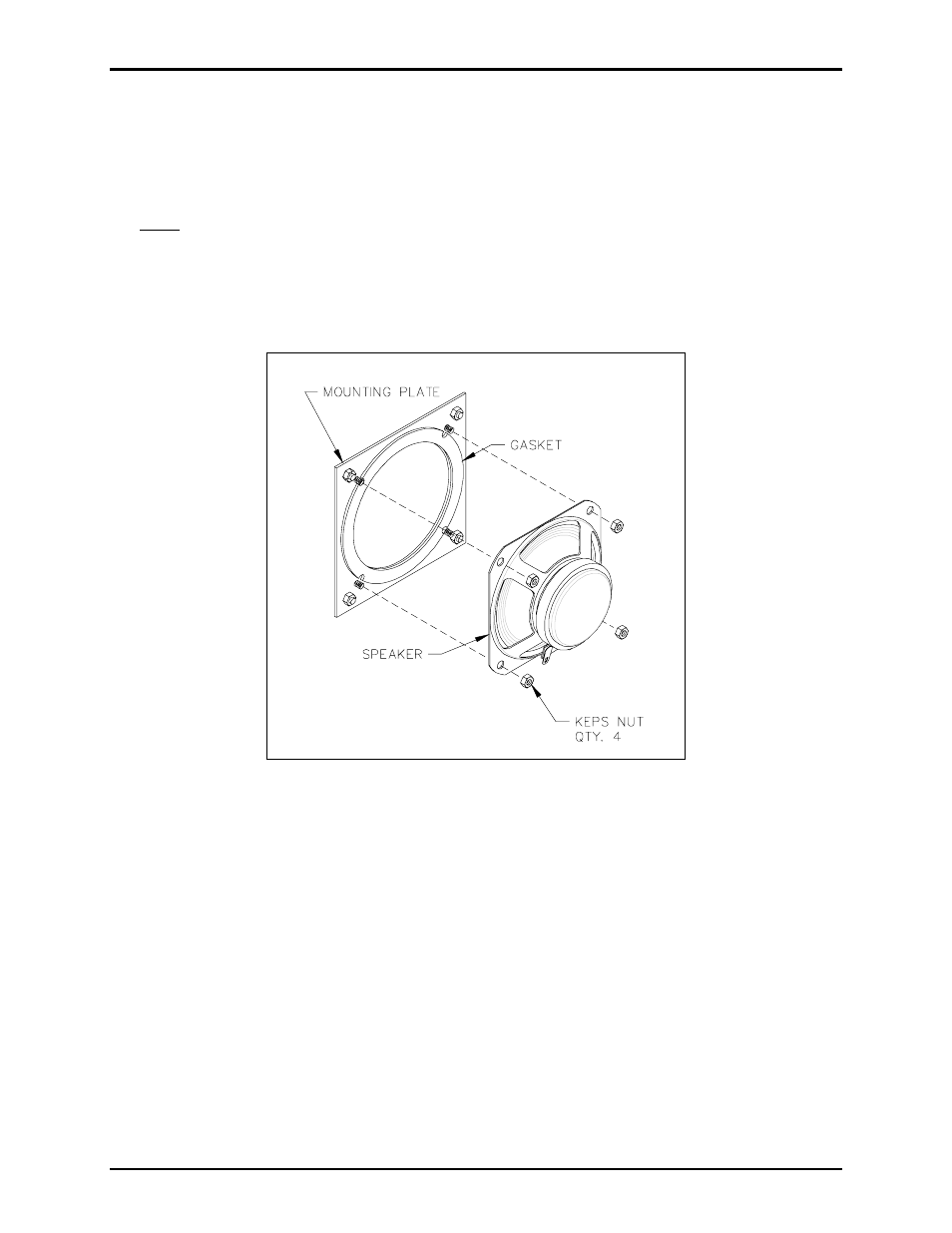 GAI-Tronics 12522-003 Speaker Assembly Replacement Kit User Manual | Page 2 / 5