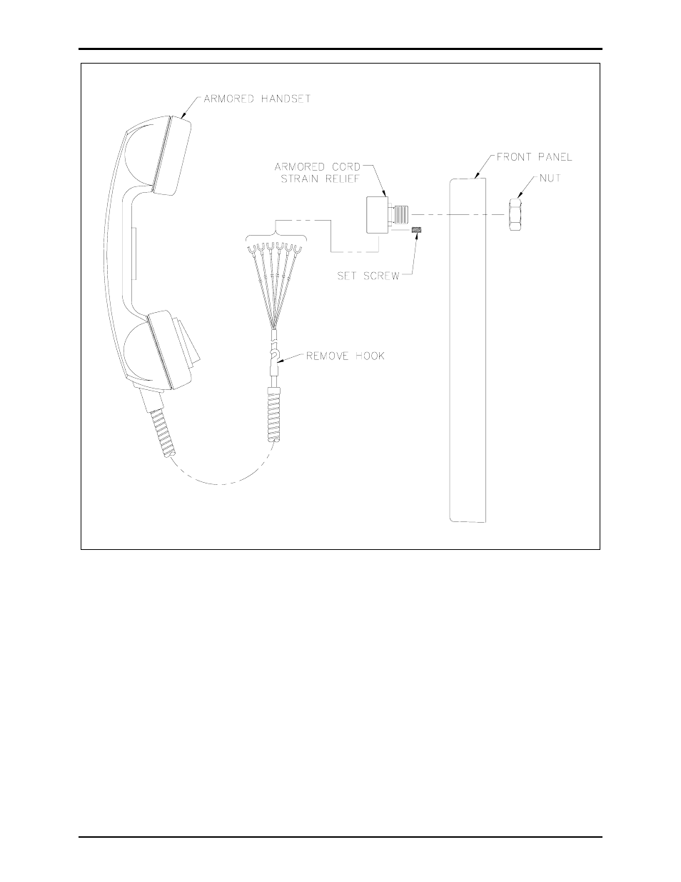 GAI-Tronics 12515-005 Armored Handset Cord Replacement User Manual | Page 3 / 4