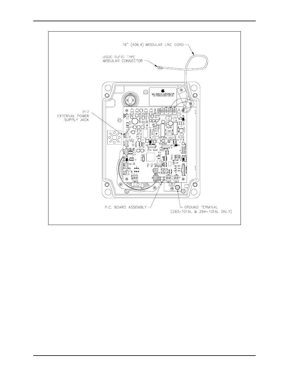 GAI-Tronics 12562-105 Auxiliary Powered Emergency Telephone PCBA Replacement Kit User Manual | Page 2 / 5