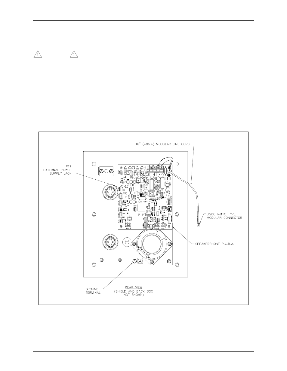 GAI-Tronics 12562-105 Auxiliary Powered Emergency Telephone PCBA Replacement Kit User Manual | Page 3 / 5