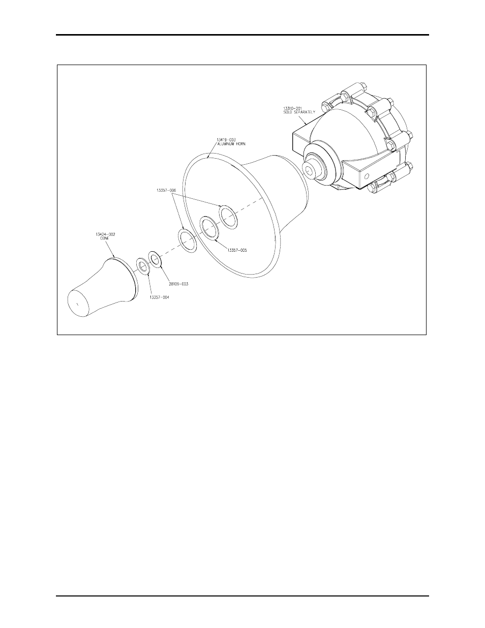 GAI-Tronics 12804-001 RigCom Aluminum Horn Replacement Kit User Manual | Page 2 / 3