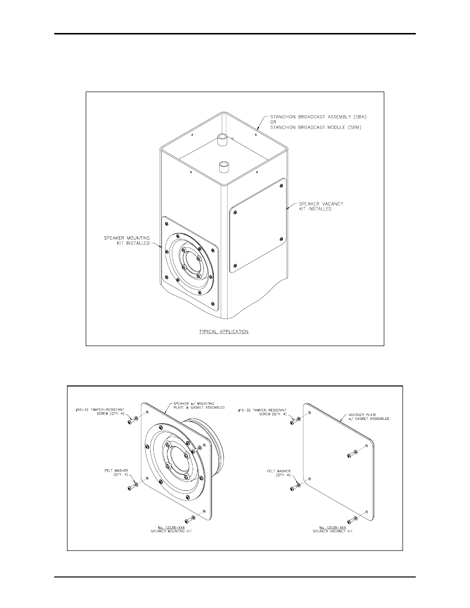 GAI-Tronics 12538-xxx Speaker Kit User Manual | Page 2 / 2