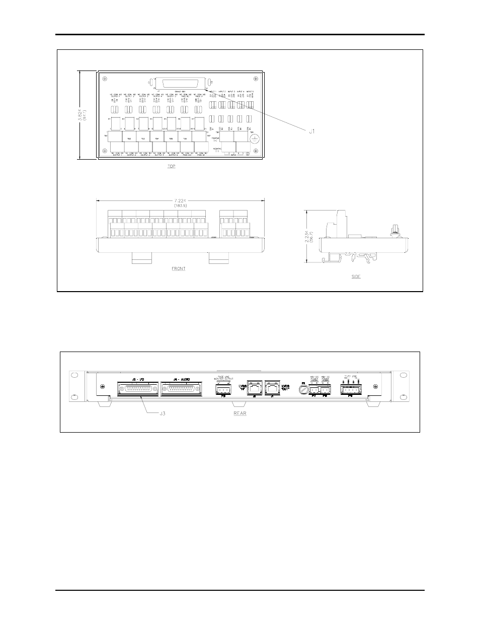 GAI-Tronics 12118-012 I/O Termination Connection Module Kit for LE200RM User Manual | Page 2 / 4